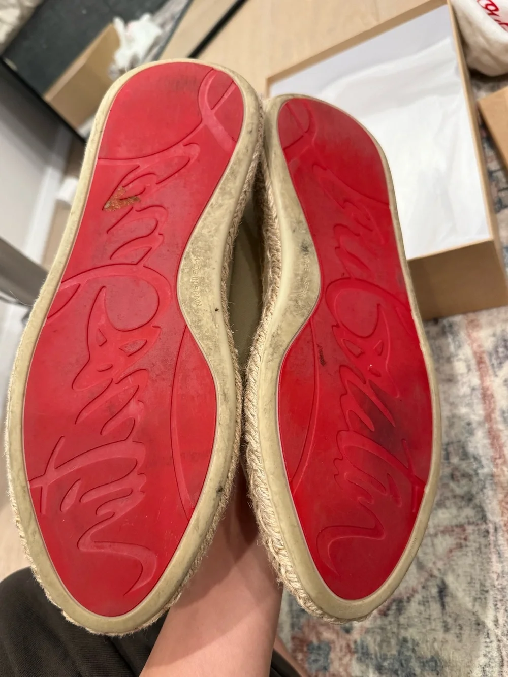 Christian Louboutin worn twice